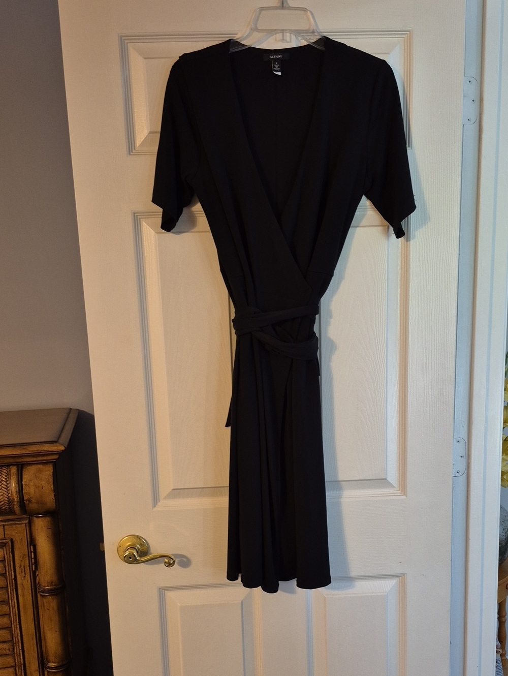 Alfani Black Wrap Dress